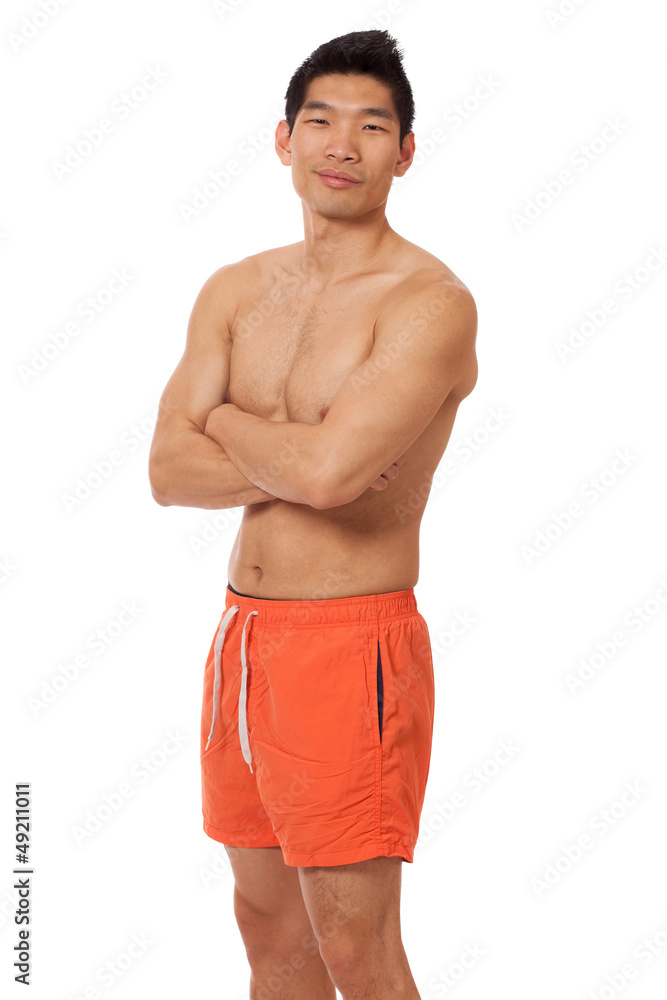 Man in Swimwear Man in Swimwear
