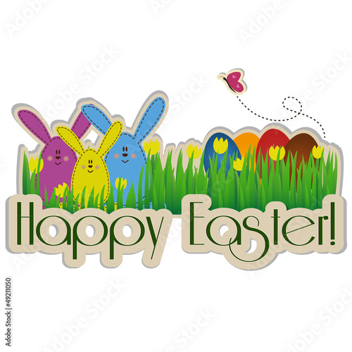 Happy Easter background -  Buona  Pasqua