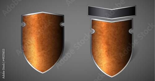 abstract retro sign badge 
