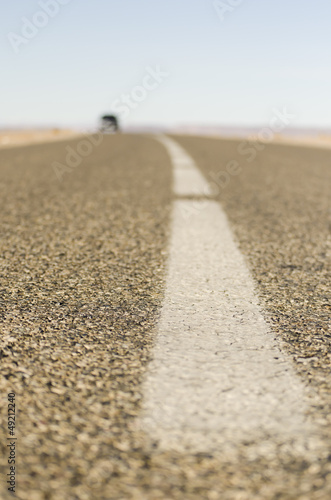 Wallpaper Mural Route dans le désert Torontodigital.ca