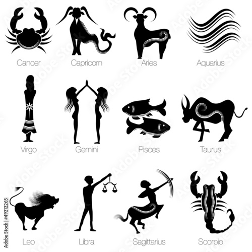 Zodiac Sign Set