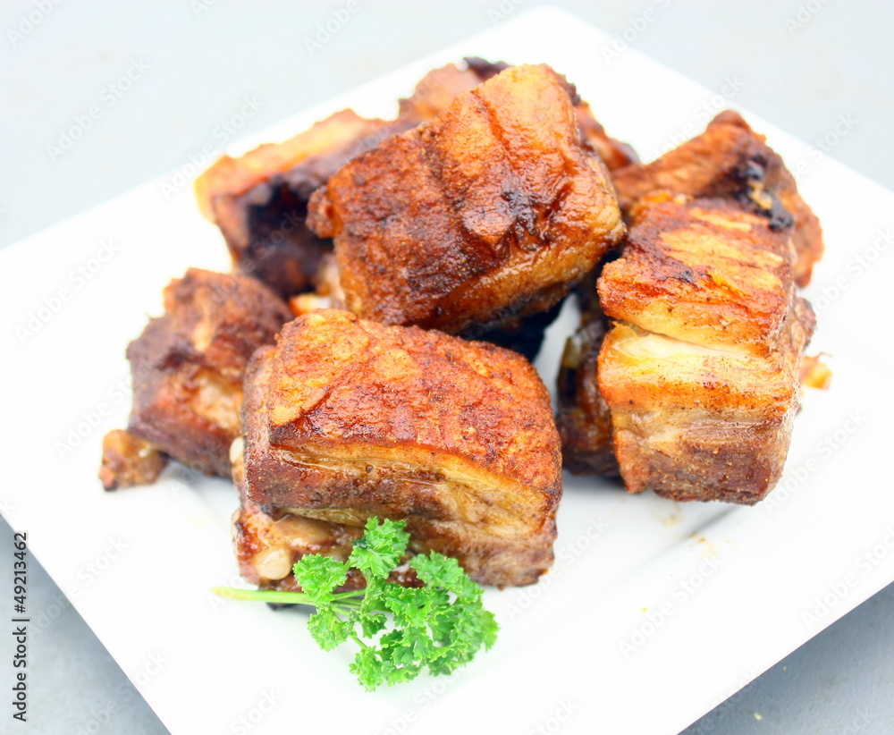 rillons de viande de porc aux épices rillons de viande de porc aux épices