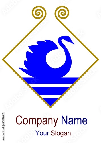 LOGO CIGNO IN BLU 01