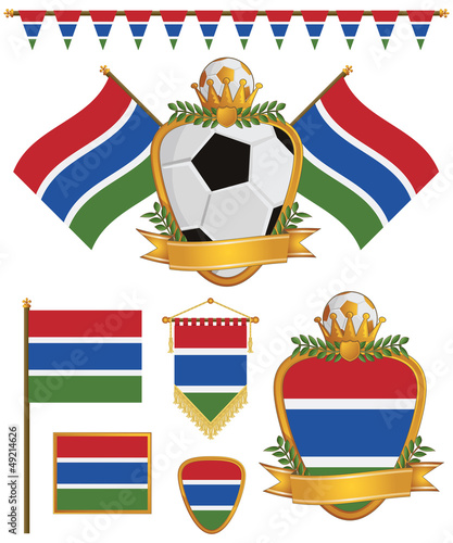 gambia flags