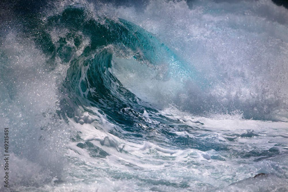 Ocean wave - obrazy, fototapety, plakaty 