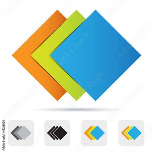Abstract colorful logo,design element.