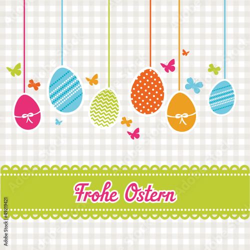 Bunter Oster-Hintergrund