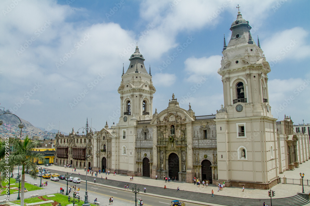 Cathedral of Lima in Peru