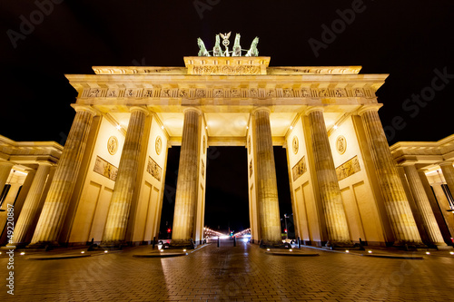 Brandenburger Tor in der Nacht - Berlin