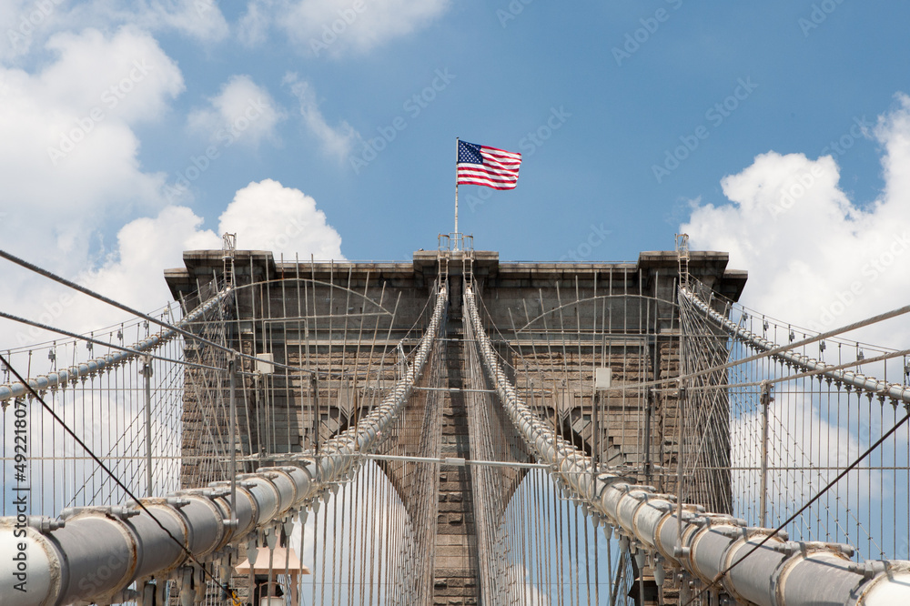 Fototapeta premium Brooklyn Bridge, New York, USA