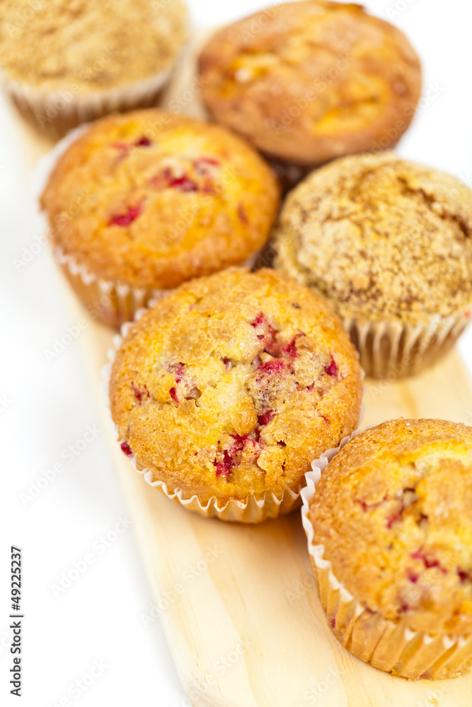 Freshly baked cranberry muffins Freshly baked cranberry muffins