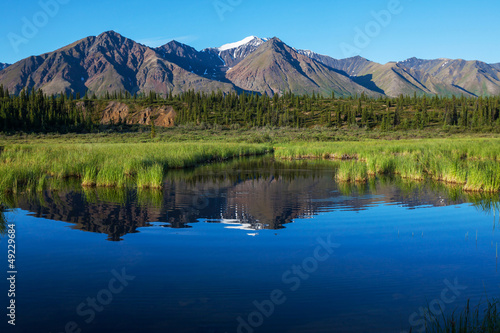 Fototapeta Naklejka Na Ścianę i Meble -  Lake on Alaska
