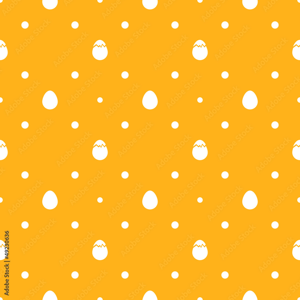 Easter seamless pattern.