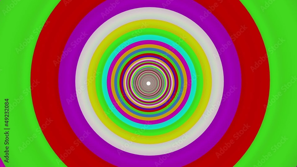 Colorful straight tunnel. Colorful straight tunnel.