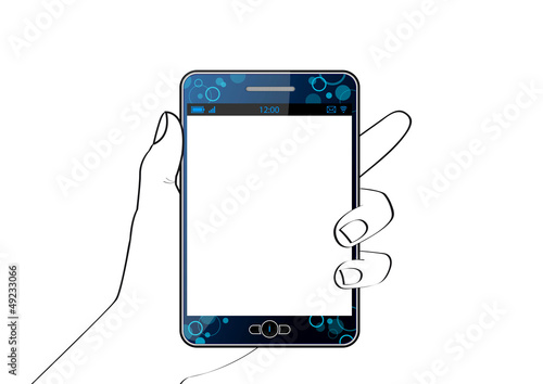 Phablet bleu [smartphone et tablette] - Téléphonie