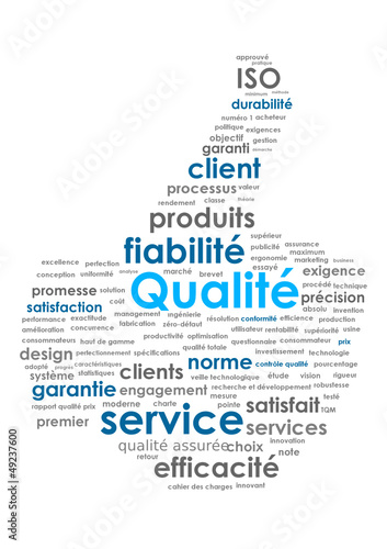Nuage de Tags QUALITE (service satisfaction like garantie)