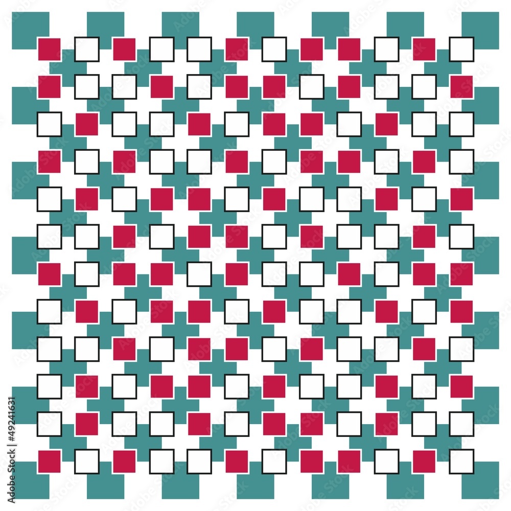 Optical illusion square Optical illusion square