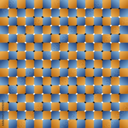 Optical illusion square