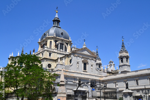 Catedral de la Almudena en Madrid, España