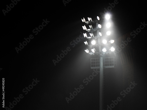 Obraz na płótnie The Stadium Spot-light tower w salonie
