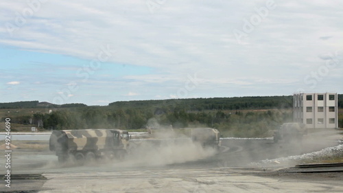 Trucks on the range photo