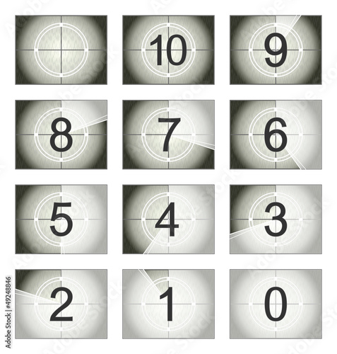 Screen countdown