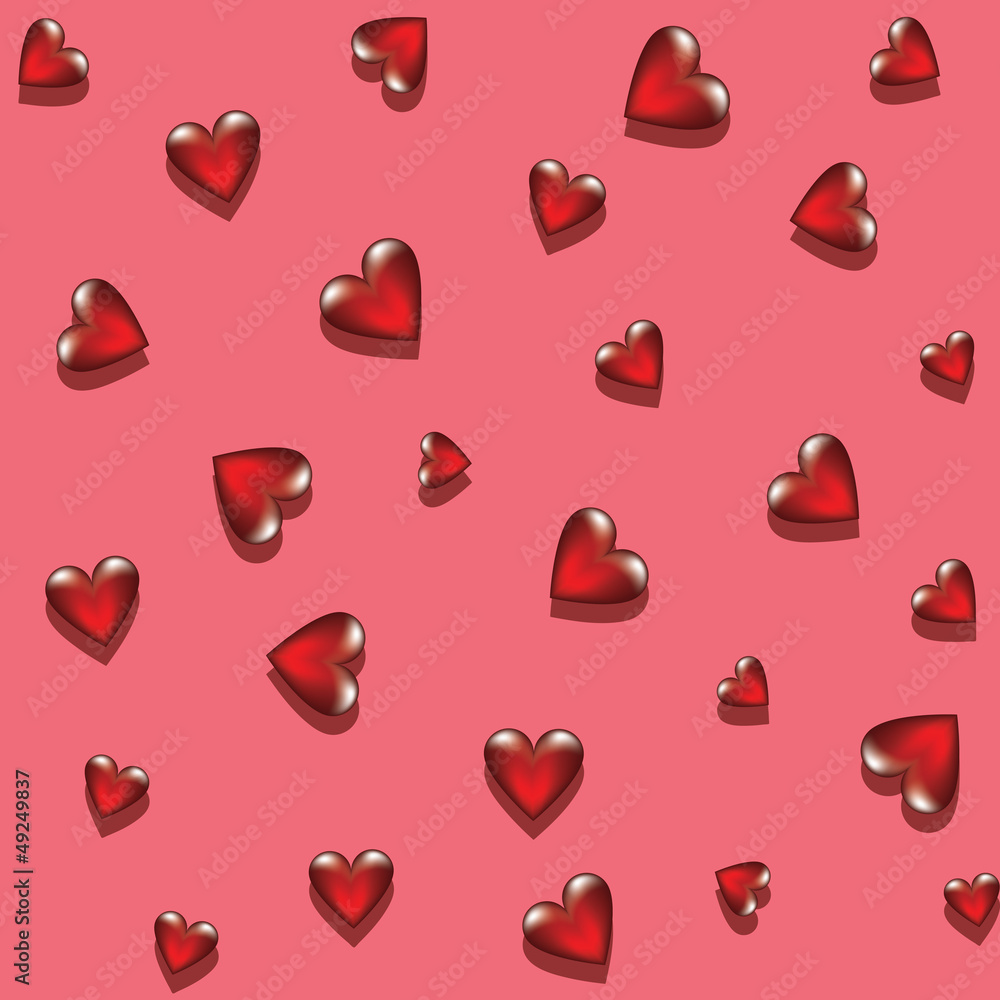 glass hearts glass hearts