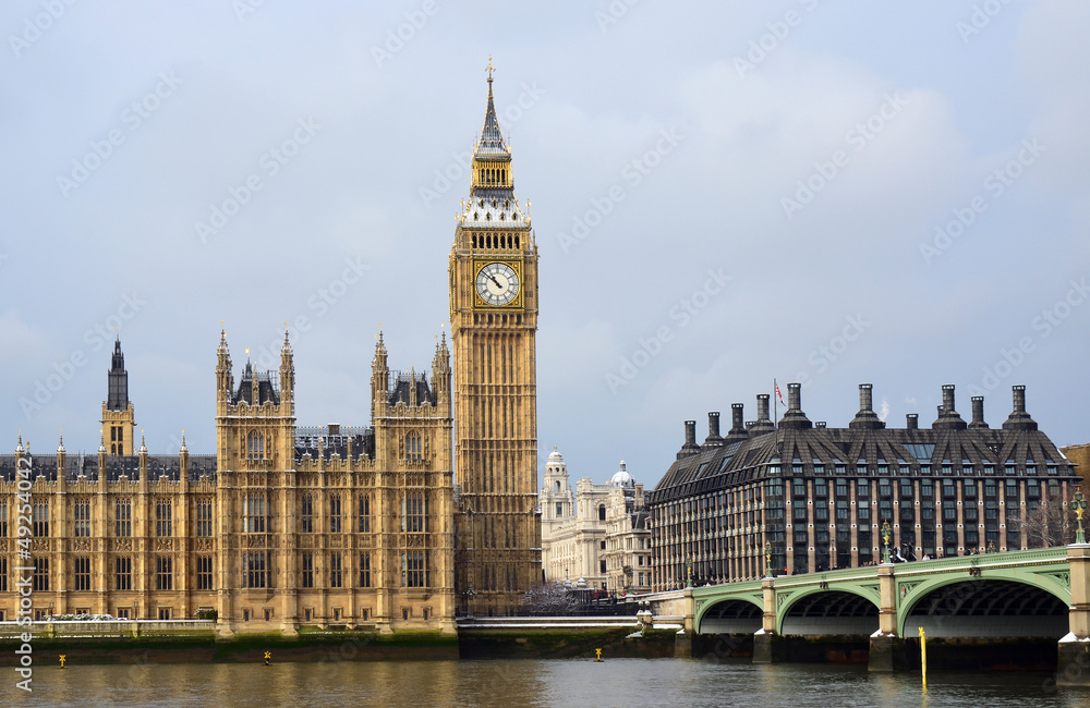 Fototapeta premium Big Ben, House of Parliament