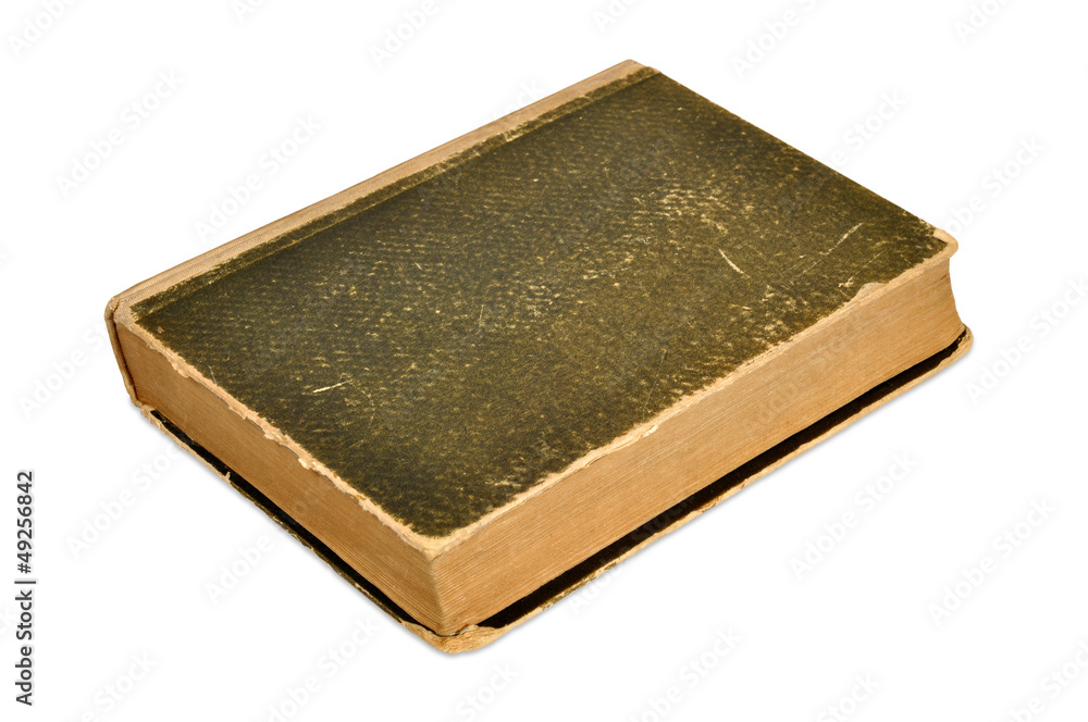old book with hard cover old book with hard cover
