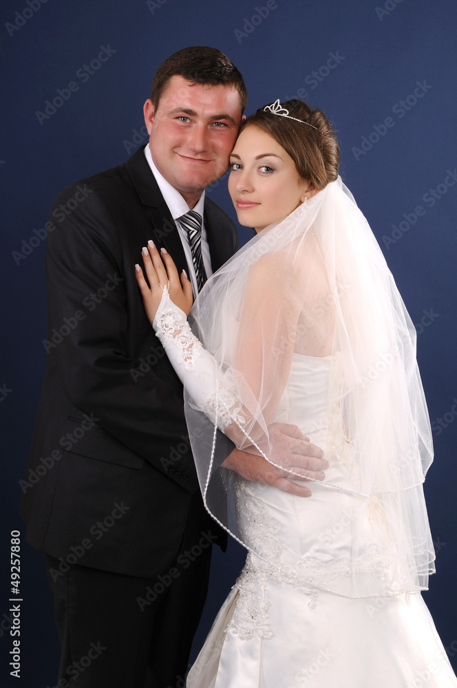 Fototapeta premium Loving newlyweds