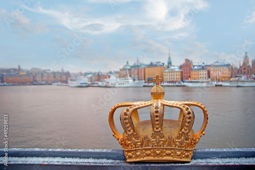 Photography Swedish kingdom golden crown