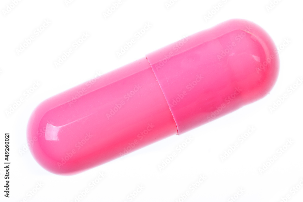 Pink capsule Pink capsule
