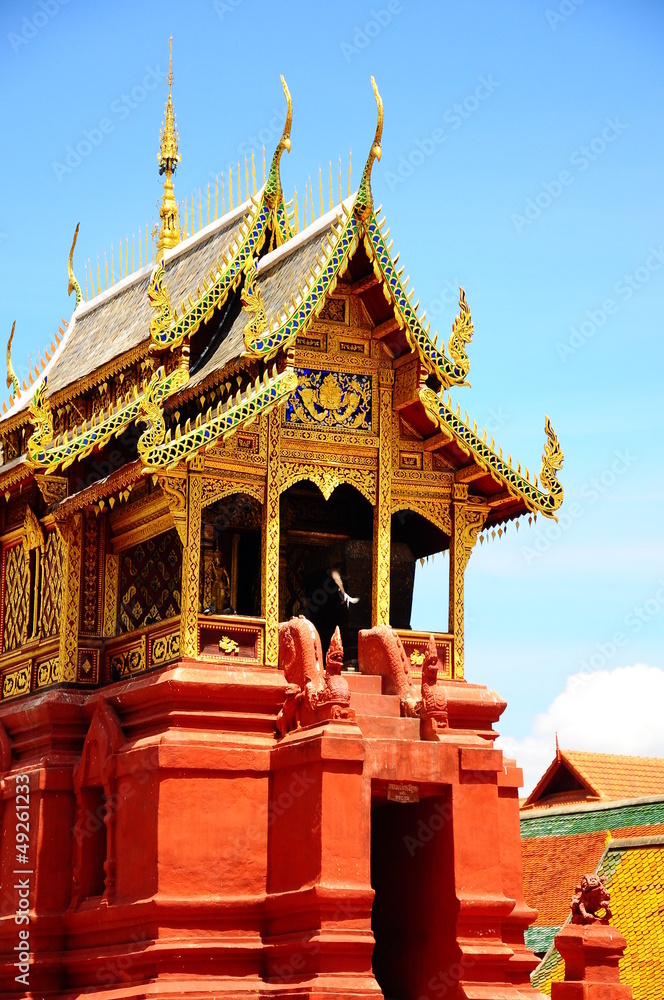 Wat Pra That Hariphunchai,Thailand