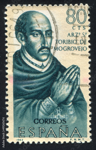 Portrait of Archbishop Toribio de Mogrovejo photo