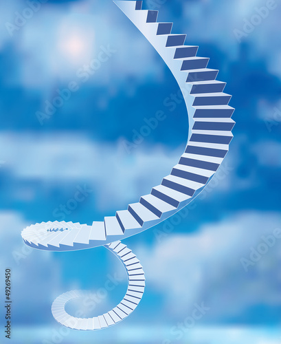 stairs to sky