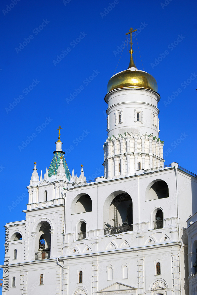 Ivan the Great Bell tower. Moscow Kremlin. Ivan the Great Bell tower. Moscow Kremlin.
