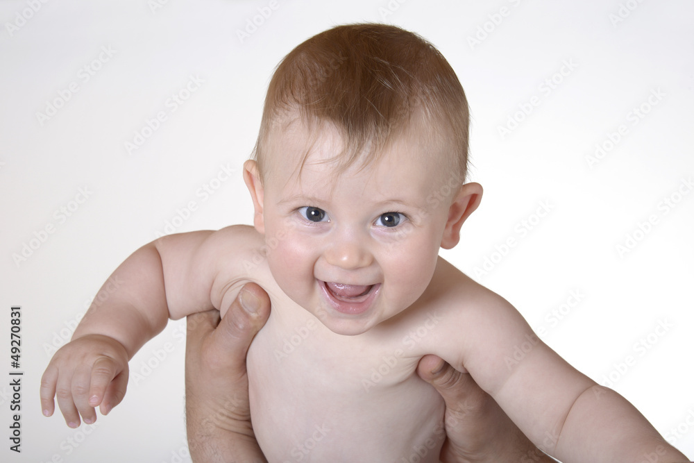 Baby kleinkind lacht