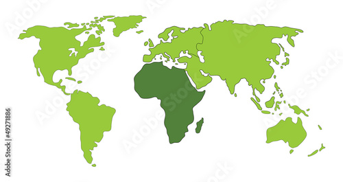 Africa World map