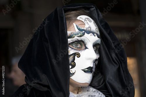 Maske in Venedig zum Karneval photo