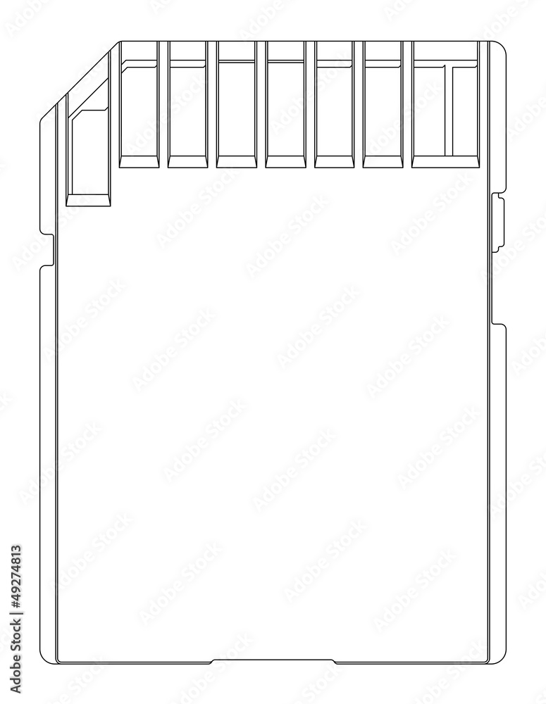 Flash card. Vector illustration Flash card. Vector illustration