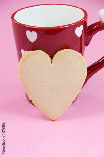 Valentine coffee cup