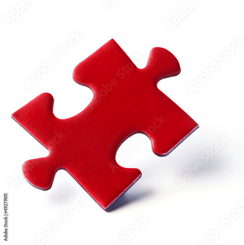 Jig Saw Puzzle - Red Piece