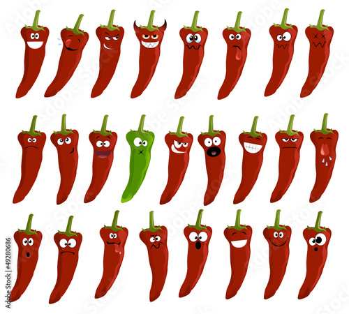 peperoncini espressivi