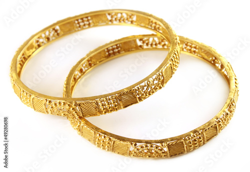 Wedding gold bracelets for ...