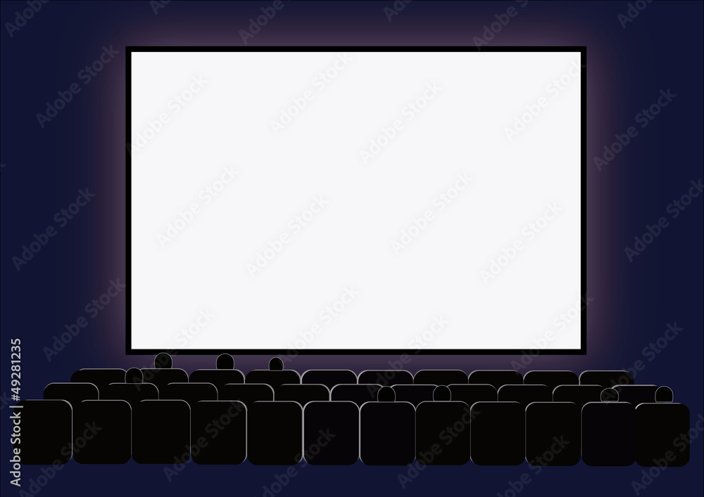 Obraz premium Sala cinema