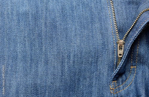 Jeans background with open ...