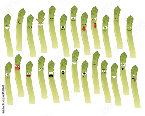asparagi espressivi