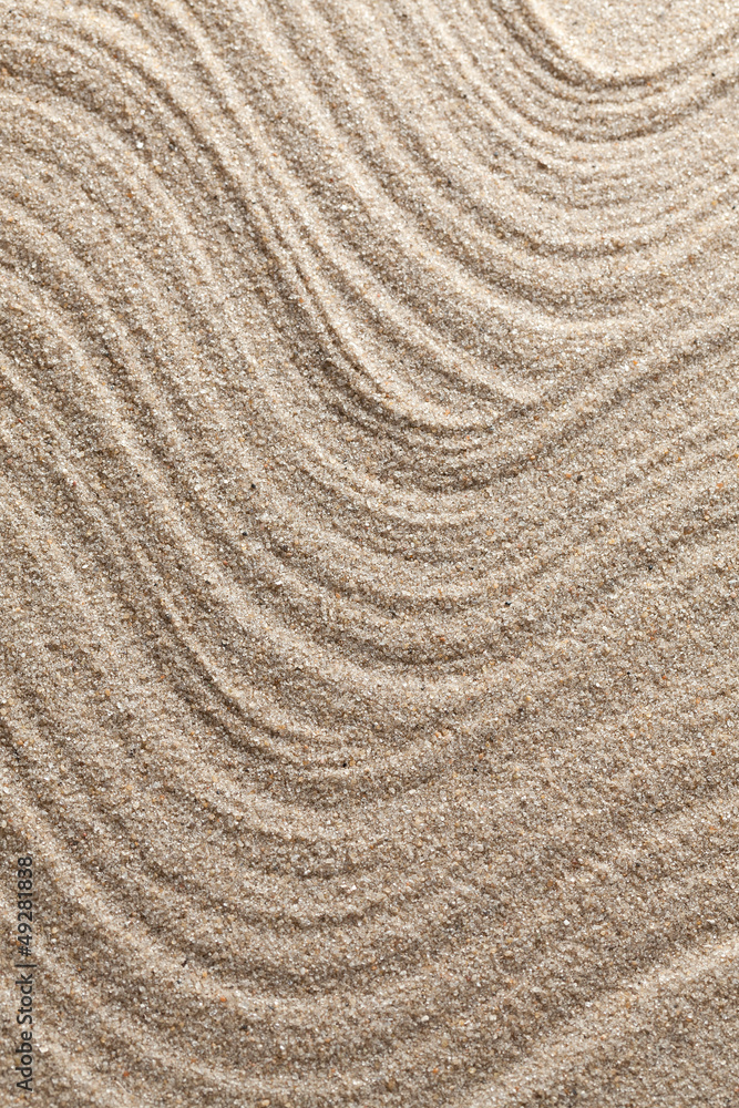 Obraz premium Abstract lines on sand