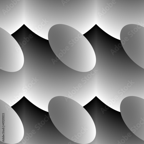 Grey seamless ornament.