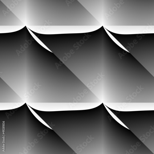Grey seamless ornament.